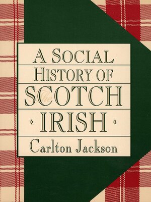 cover image of A Social History of the Scotch-Irish